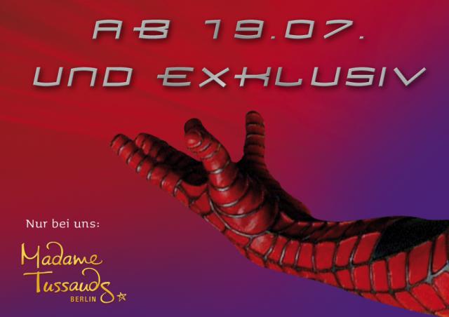 Spider-Man* – die berühmteste Spinne der Welt bei Madame Tussauds Berlin
